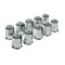 Capacele ABS prezoane camion 10buc - 32mm - Crom
